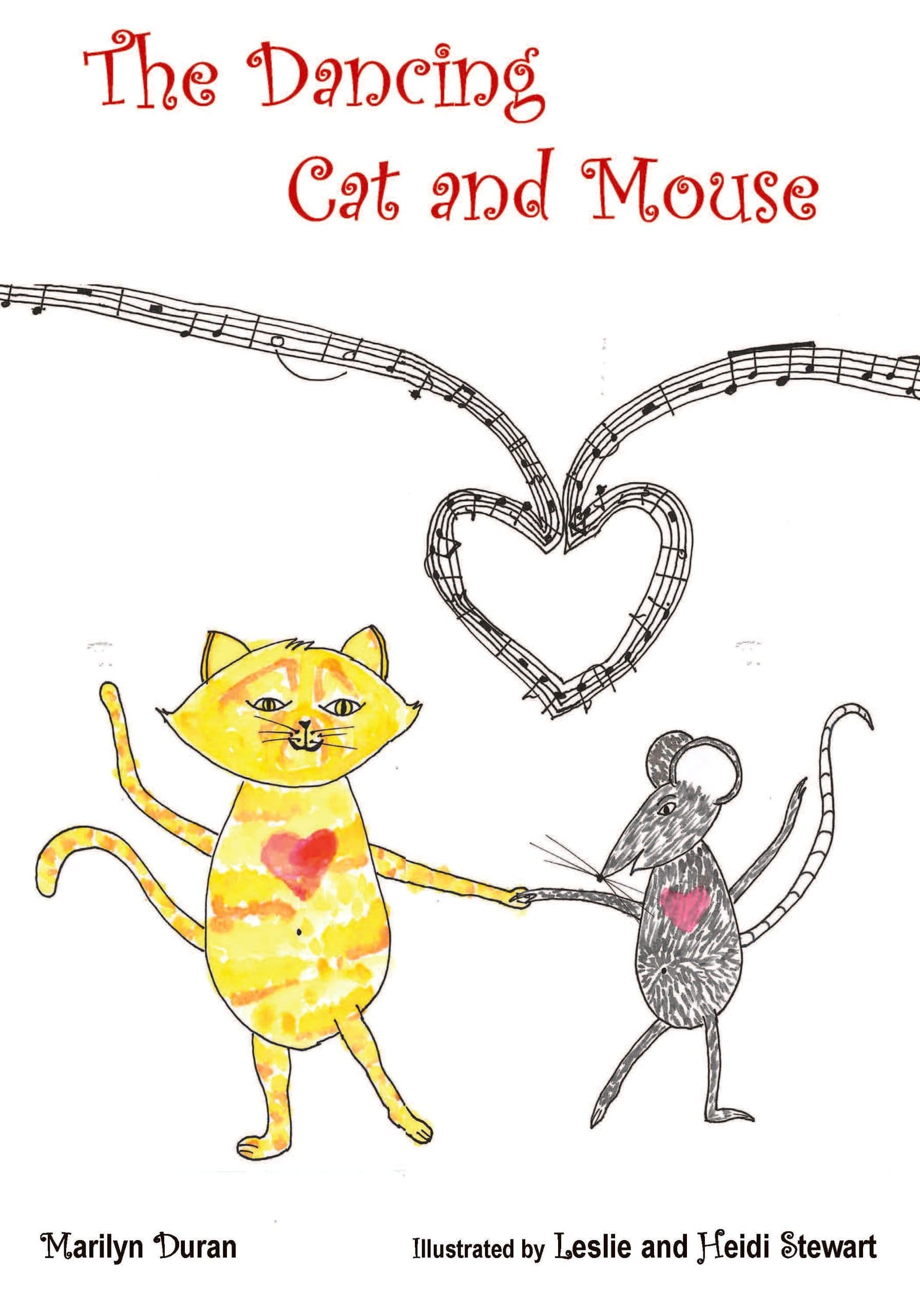 Cover of "The Dancing Cat and Mouse" by Marilyn Duran